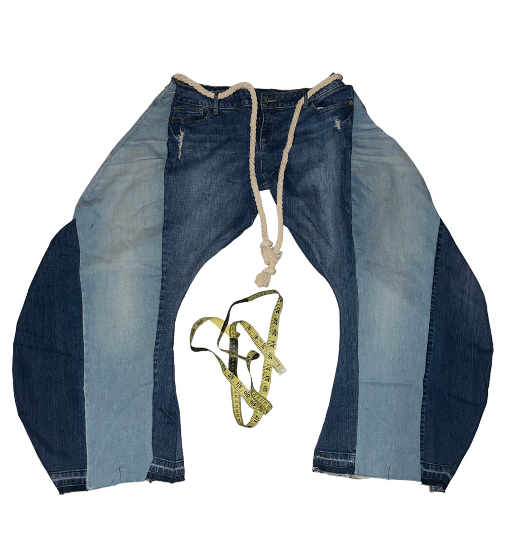 CiJe® Reconstructed “PARACHUTE” Jeans